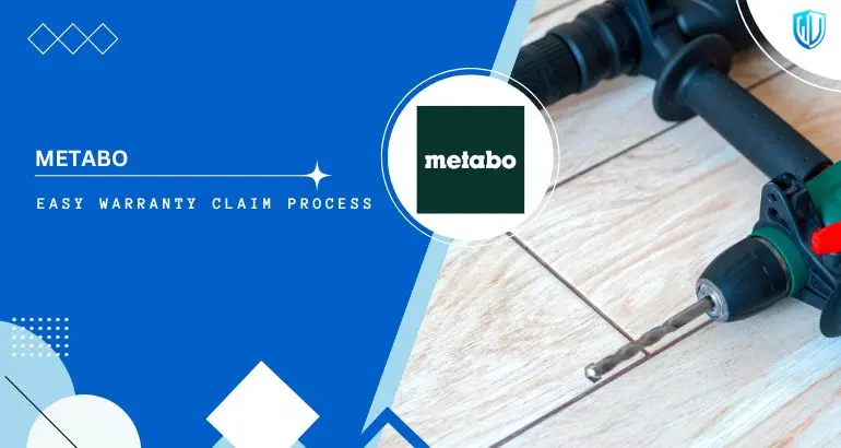 3 Simple Steps to claim Metabo warranty